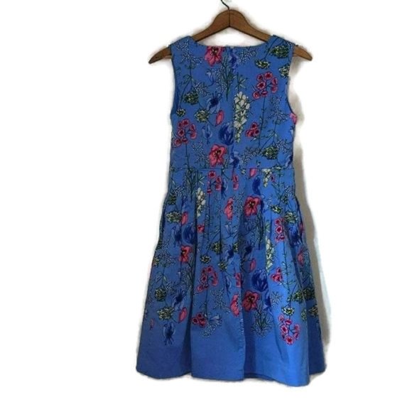 RSVP by Talbots Women's Size 2P Floral Print Sleeveless Lined Dress w/Pockets - Picture 7 of 13